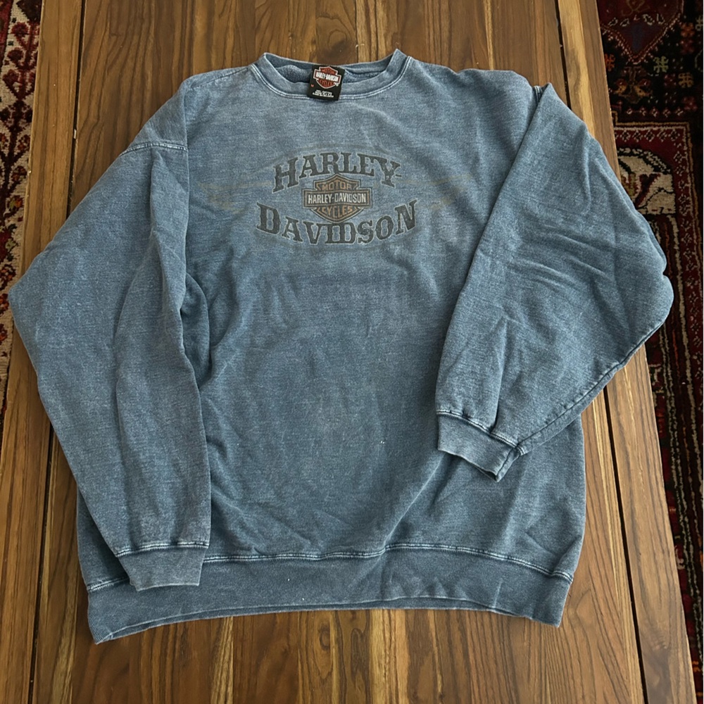 Harley-Davidson Grand Canyon Bellemont, Arizona, Blue Sweatshirt M